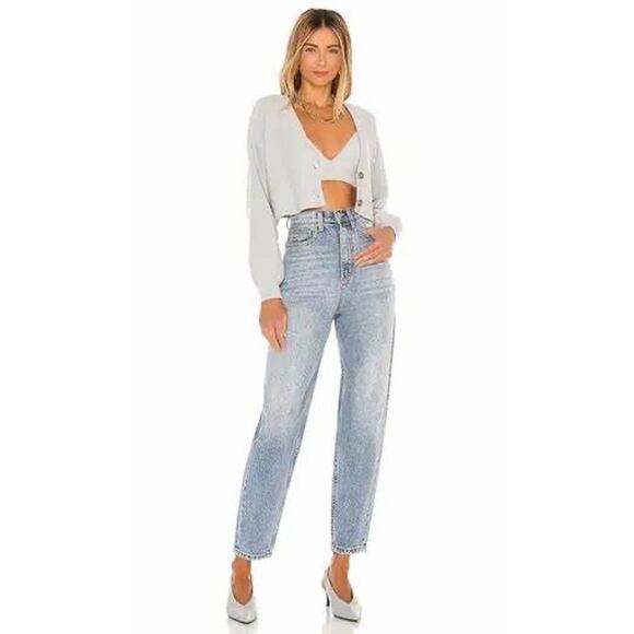 WeWoreWhat Dani Modern Boyfriend Denim Blue Jeans Size 27
